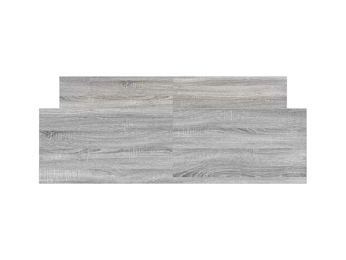 Bedframe zonder matras sonoma grijs 140x200 cm