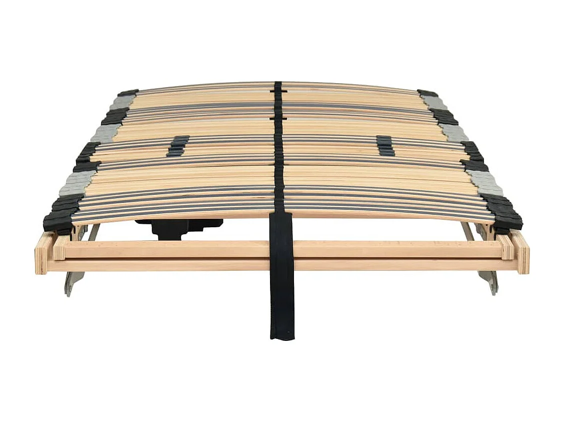 Sommier à lattes électrique sans matelas avec 7 zones 70x200 cm