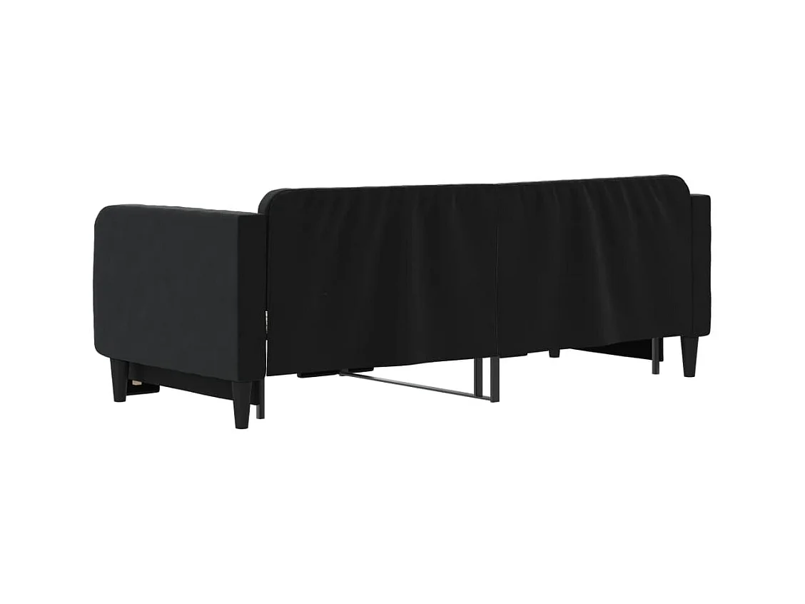 Lit de jour avec gigogne sans matelas 80x200 cm