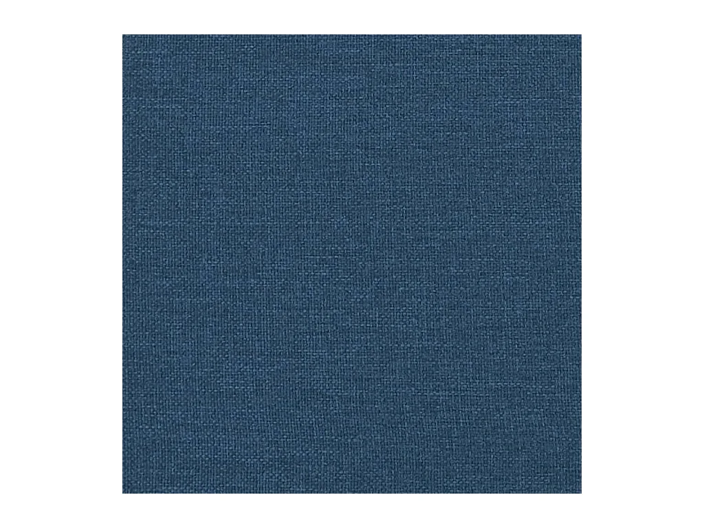 Bed met blauwe stoffen matras 100x200 cm