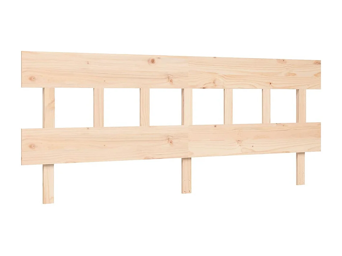 Estructura de cama sin colchón 200x200 cm madera maciza de pino