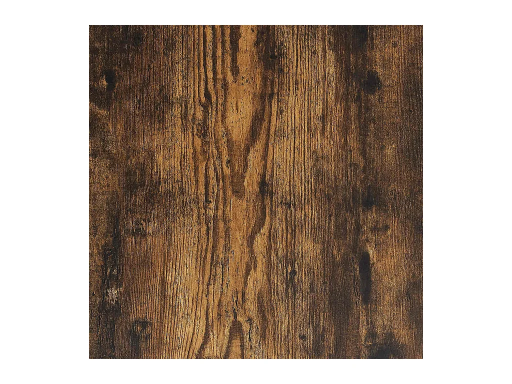 Bedframe zonder matras gerookt eiken 200x200 cm bewerkt hout