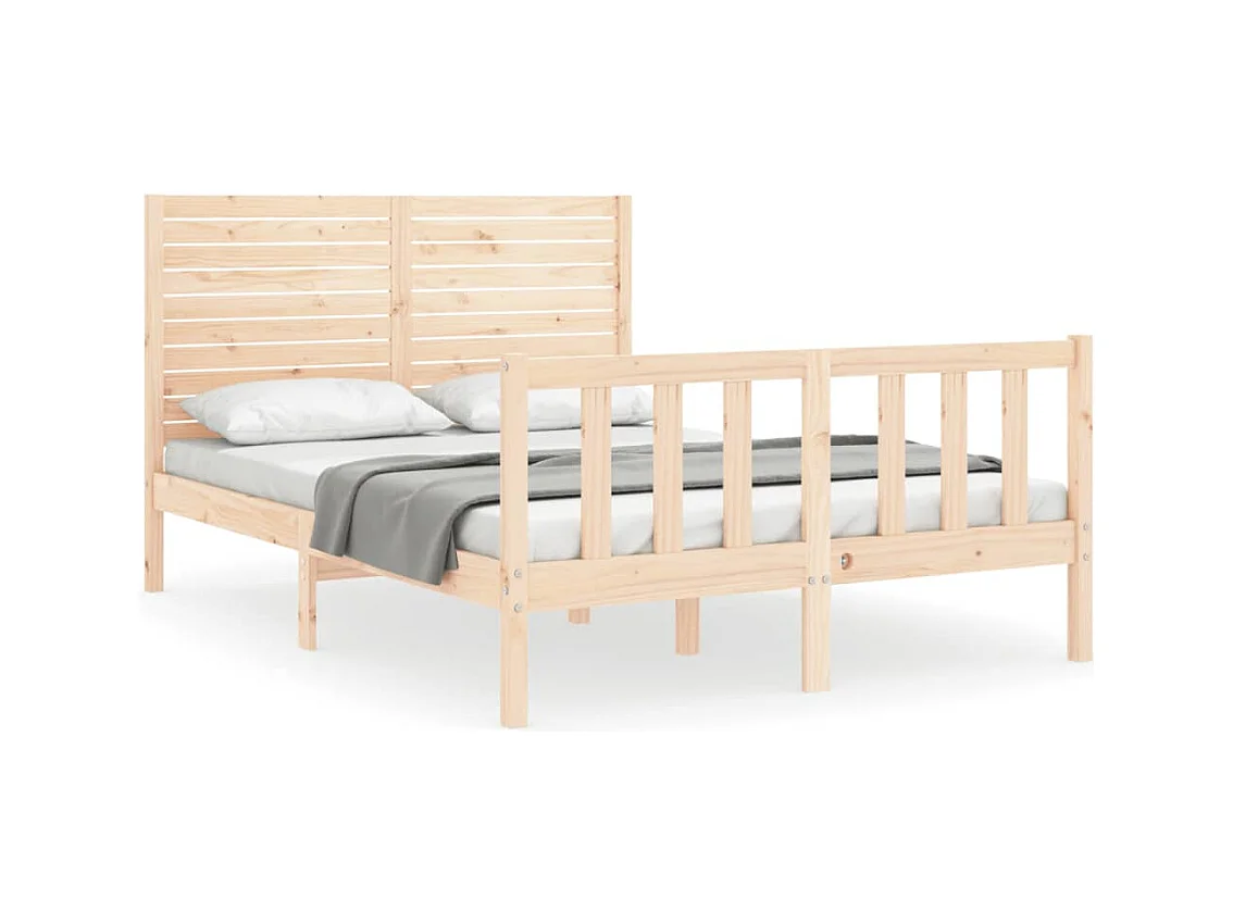 Bedframe zonder matras van massief grenenhout
