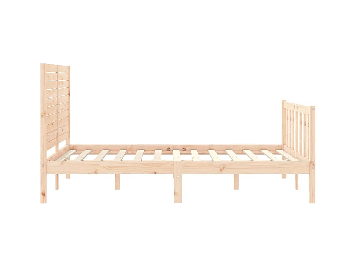 Bedframe zonder matras van massief grenenhout