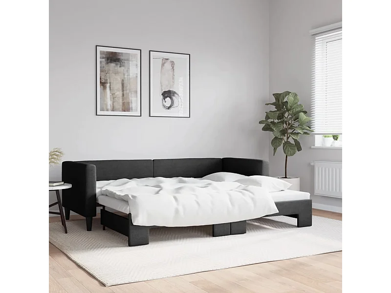 Divano letto con letto estraibile senza materasso 80x200 cm