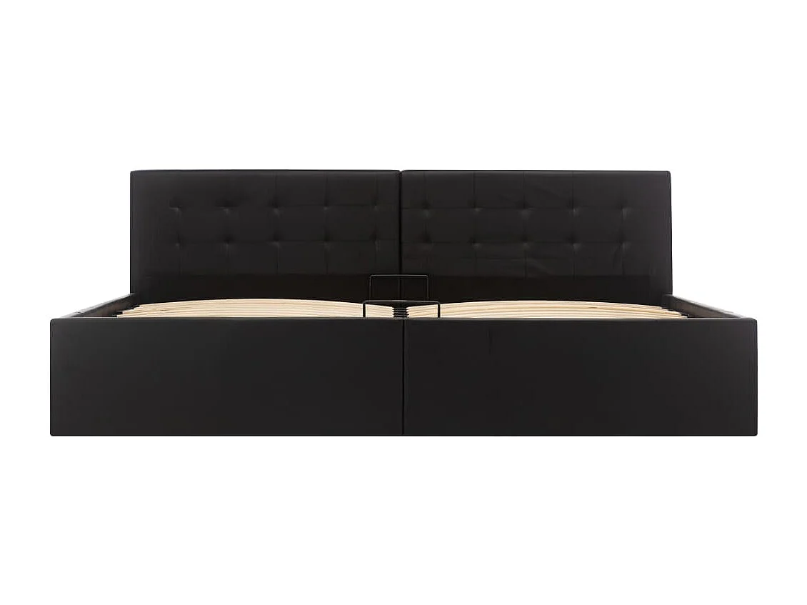 Bedframe met hydraulische opbergruimte Kunstleder 180x200 cm