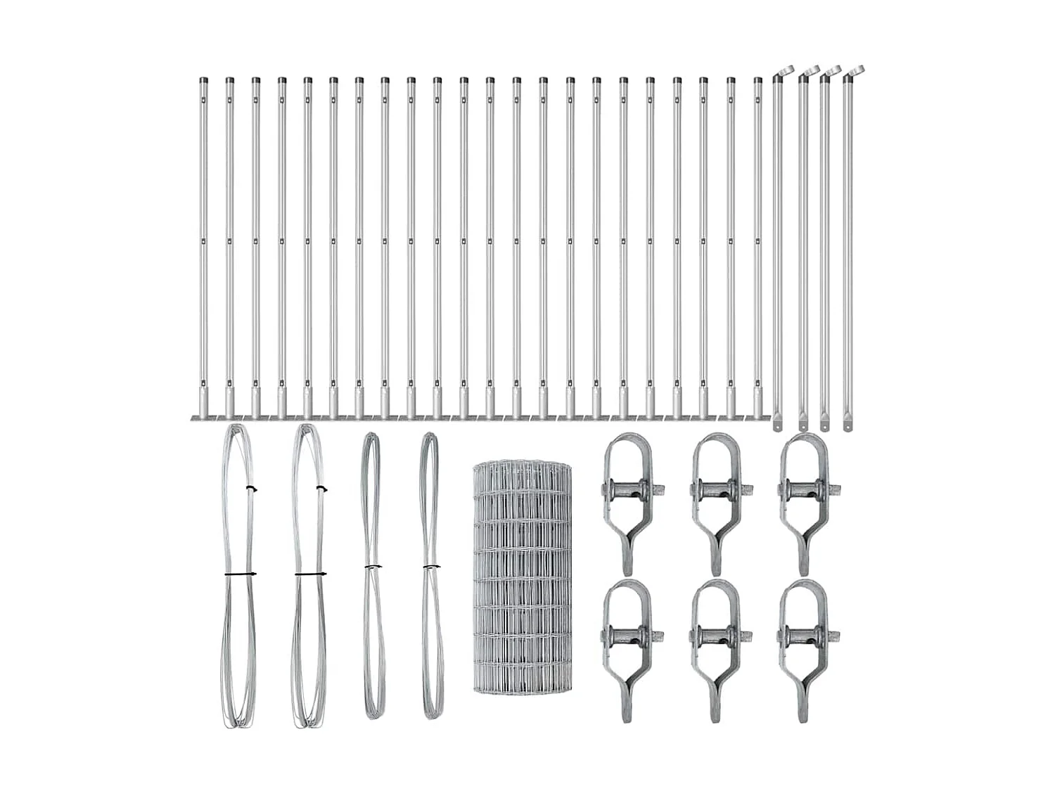 Bedframe zonder matras wit massief grenenhout 140x200 cm