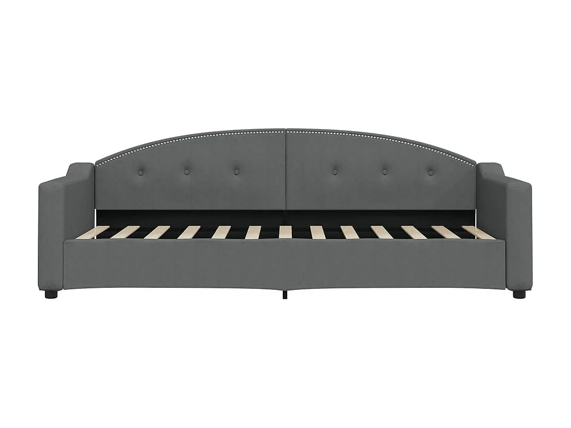 Lit de jour avec gigogne et tiroirs sans matelas 80x200 cm