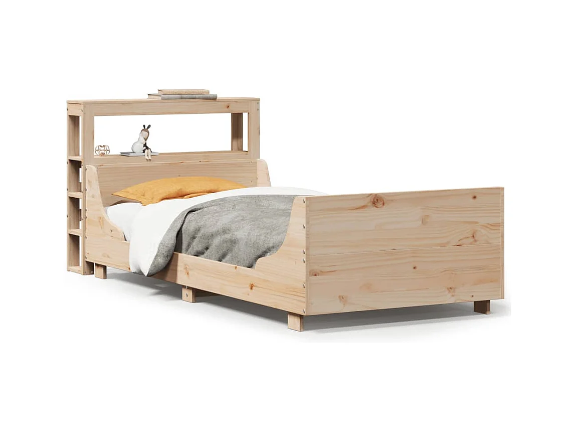 Bedframe zonder matras 90x200 cm massief grenenhout