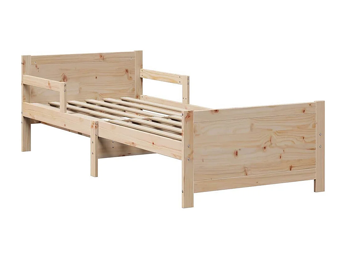 Lit extensible pour enfants Autre Marron 80 x 130 / 165 / 200 cm