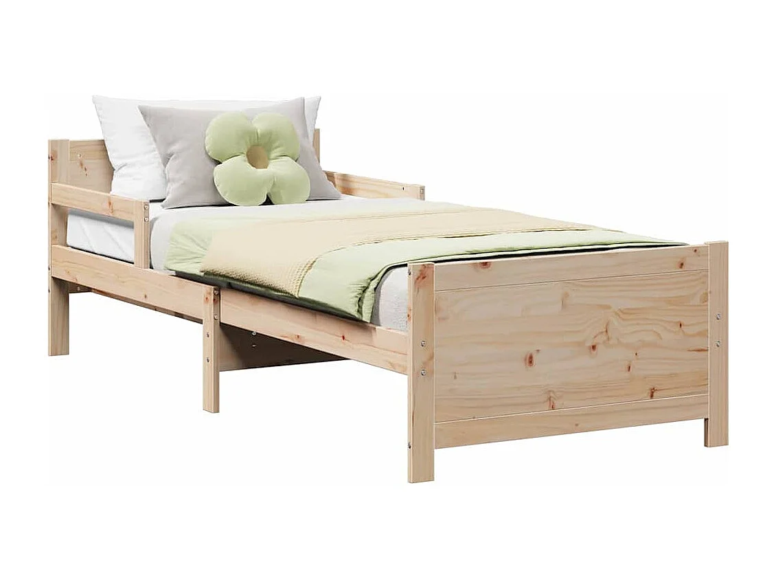 Lit extensible pour enfants Autre Marron 80 x 130 / 165 / 200 cm