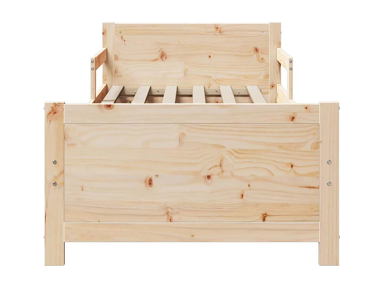 Lit extensible pour enfants Autre Marron 80 x 130 / 165 / 200 cm