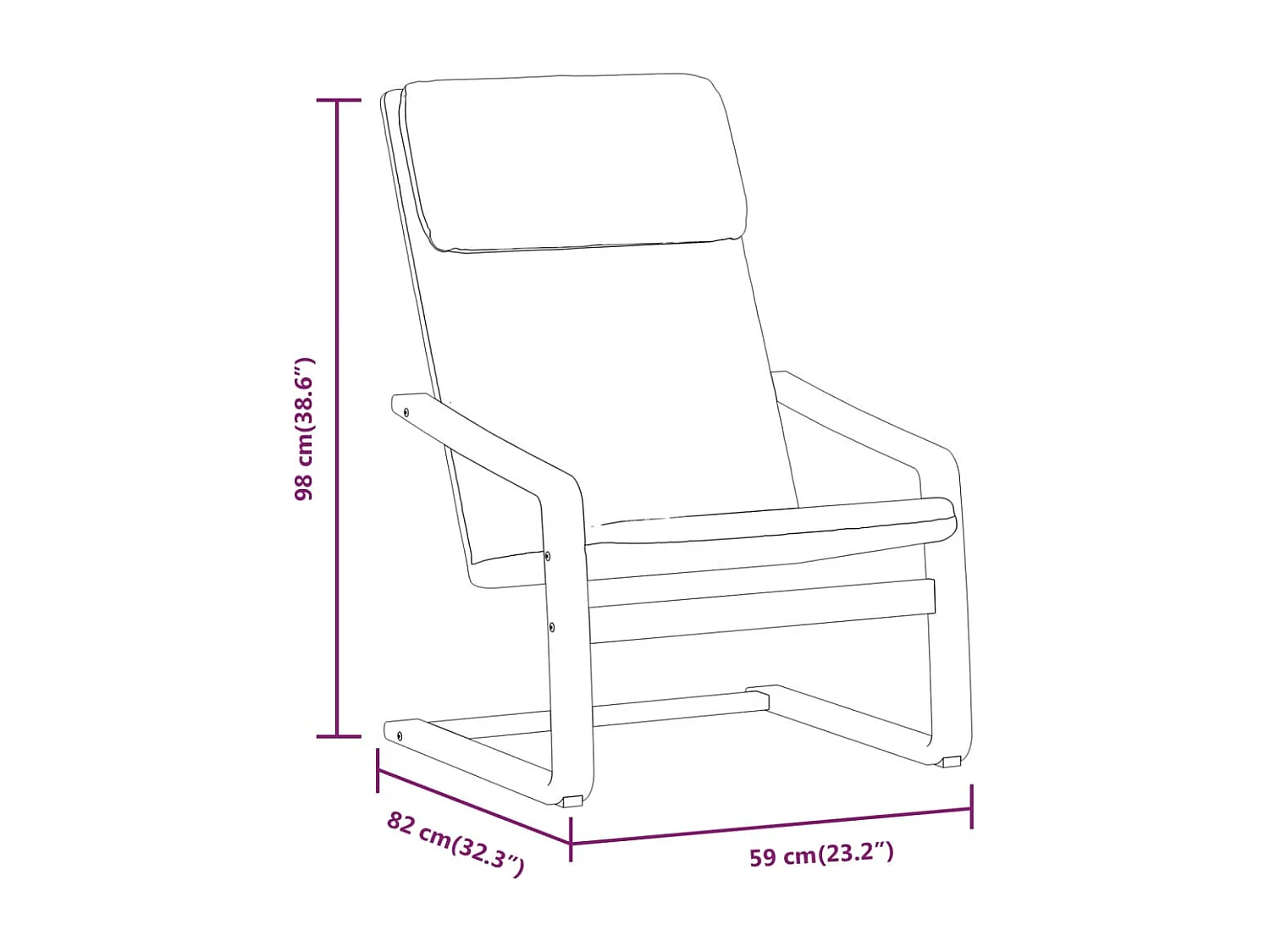Struttura letto senza materasso bianco 160x200 cm