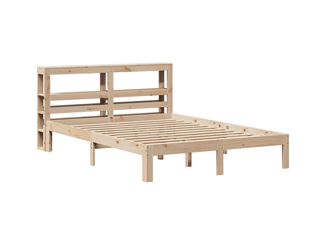 Struttura letto con testiera senza materasso 160x200 cm