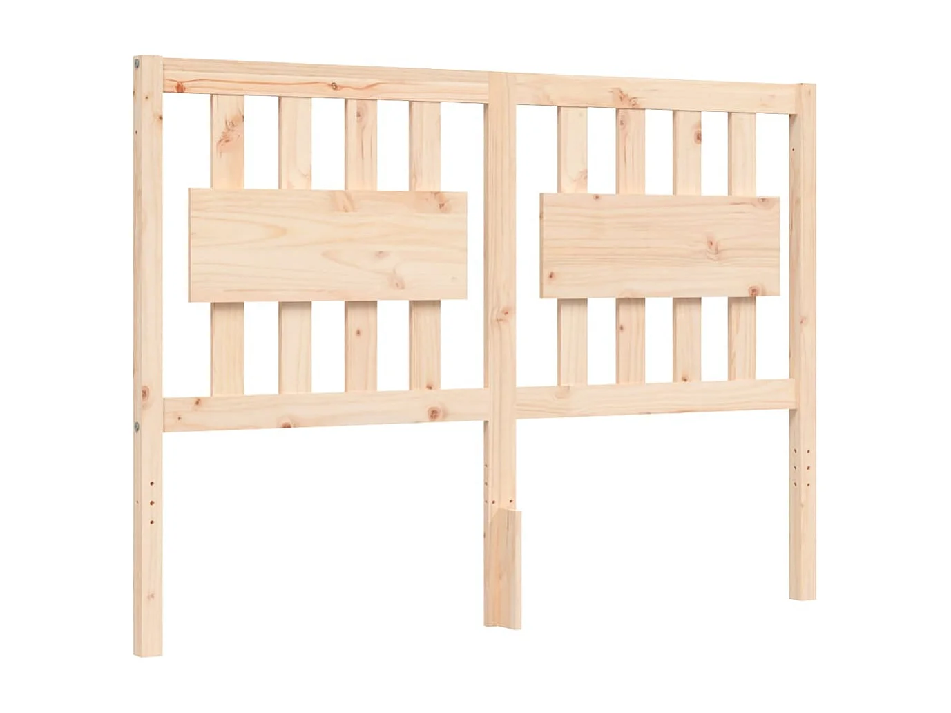 Cadre de lit sans matelas 120x200 cm bois de pin massif
