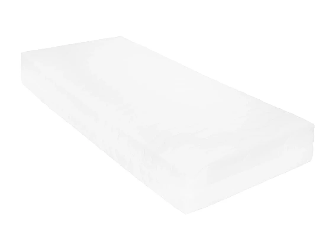 Lit de repos avec matelas 90x200 cm Bois de pin massif