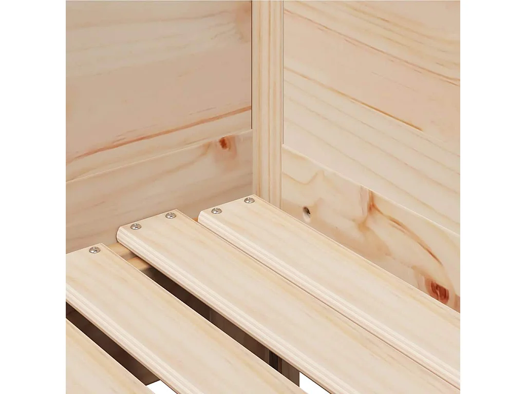 Divano letto con rotelle e cassetti senza materasso 90x190 cm