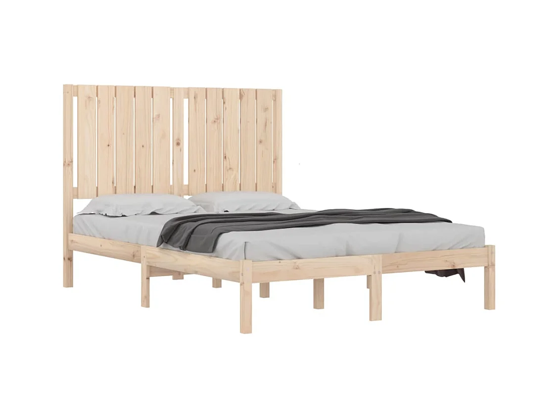 Bedframe zonder matras 120x190 cm massief hout