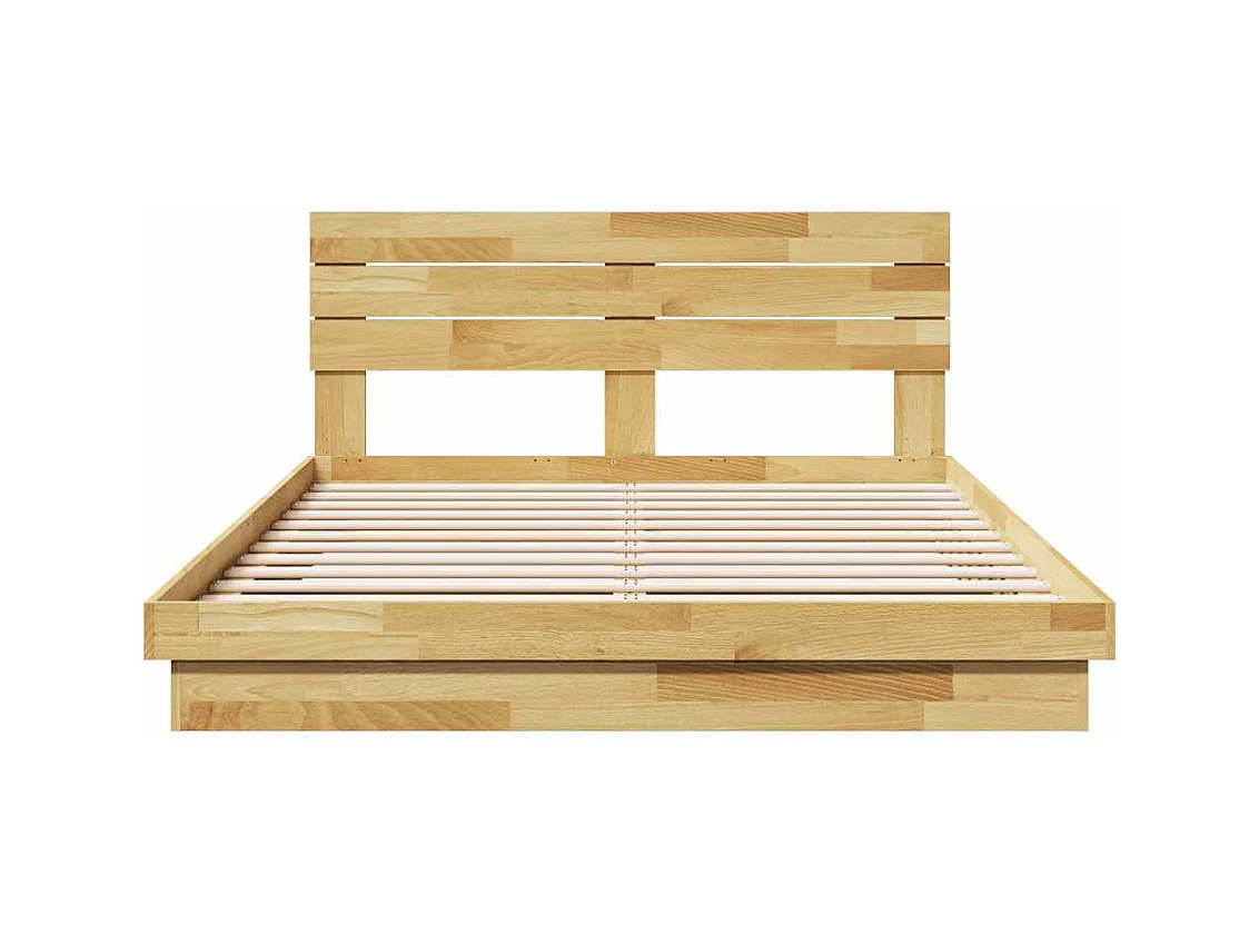 Bedframe met hoofdbord zonder matras 150 x 200 cm
