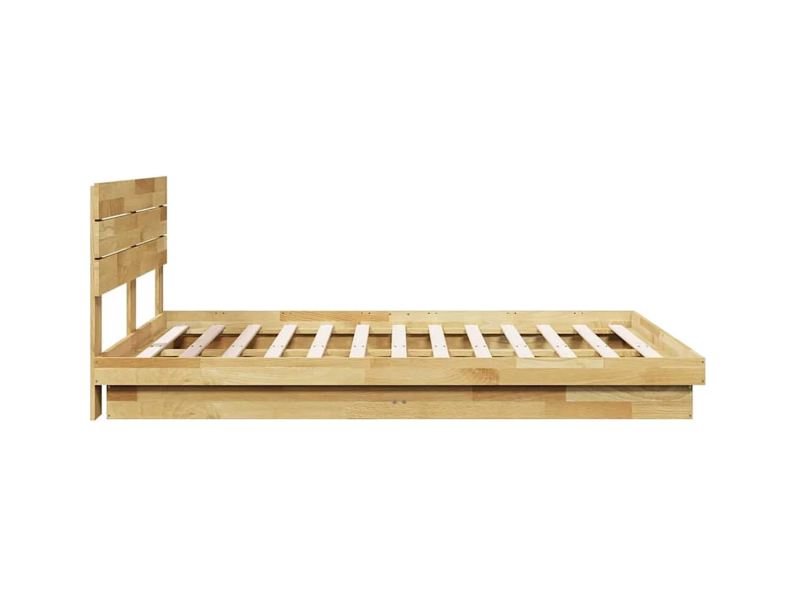 Bedframe met hoofdbord zonder matras 150 x 200 cm