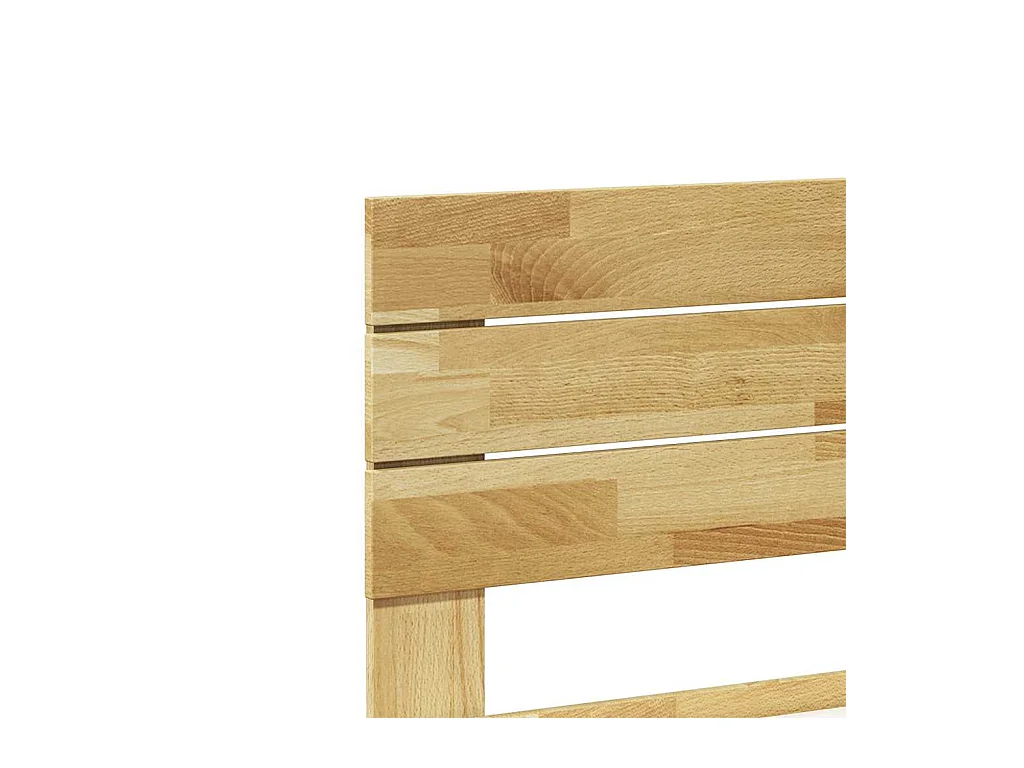 Bedframe met hoofdbord zonder matras 150 x 200 cm