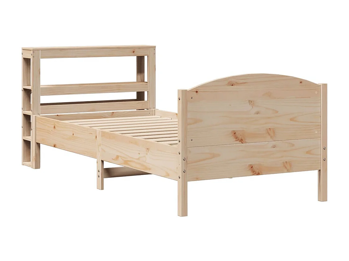 Bedframe zonder matras 75x190 cm massief grenenhout