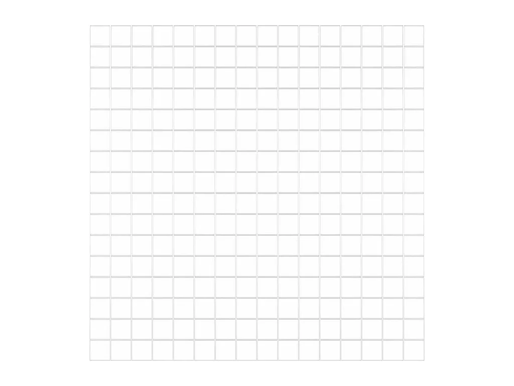 Struttura letto senza materasso bianco 200x200 cm in legno massello