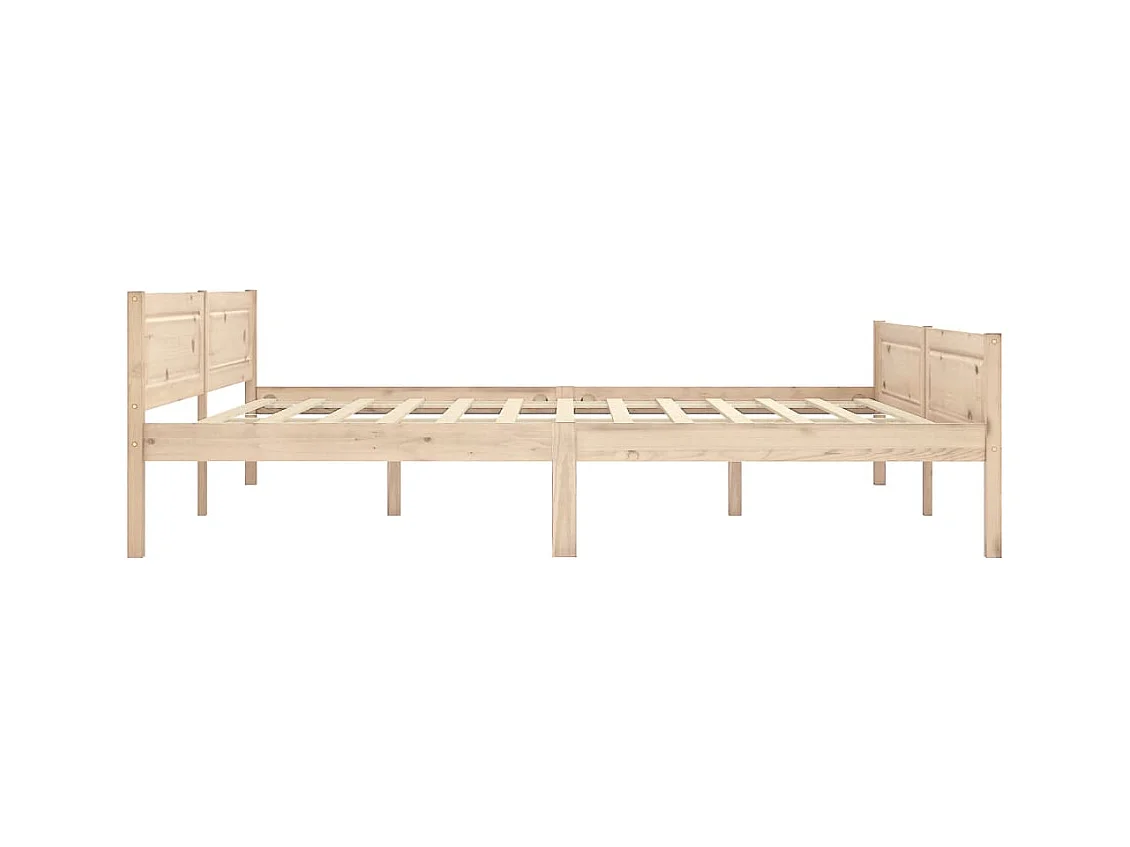 Bedframe zonder matras massief grenenhout 180x200 cm