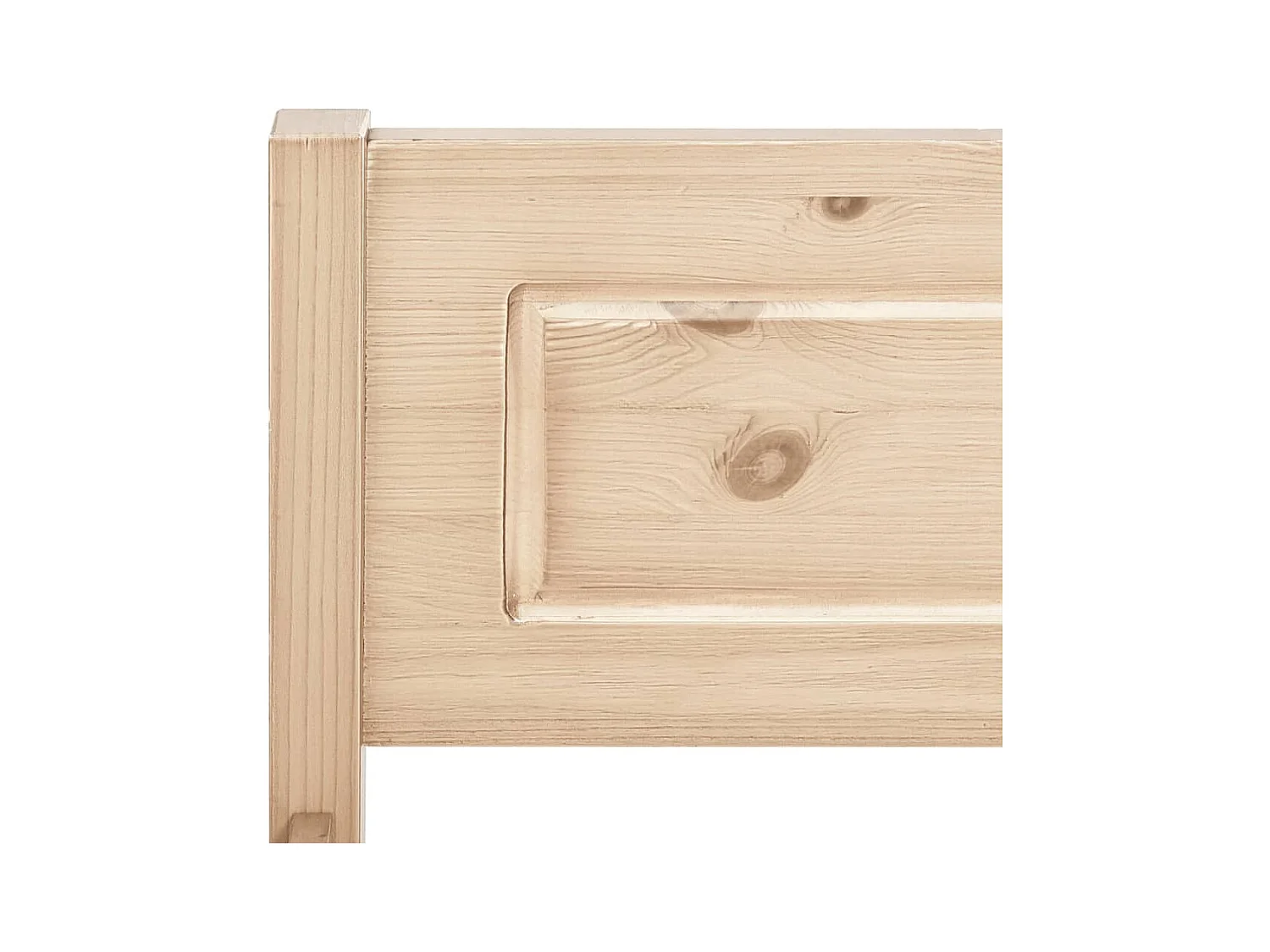 Bedframe zonder matras massief grenenhout 180x200 cm