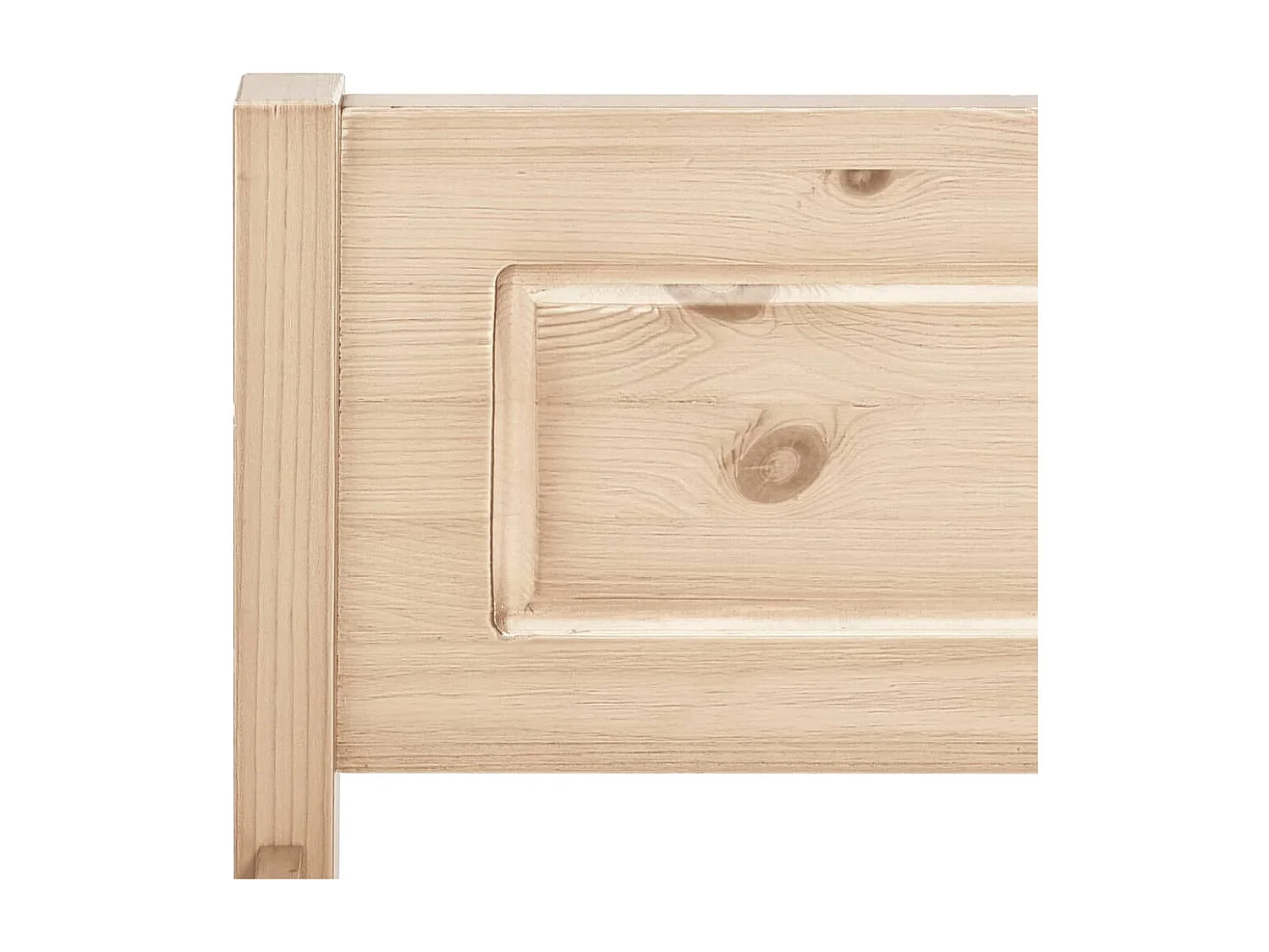 Bedframe zonder matras massief grenenhout 180x200 cm