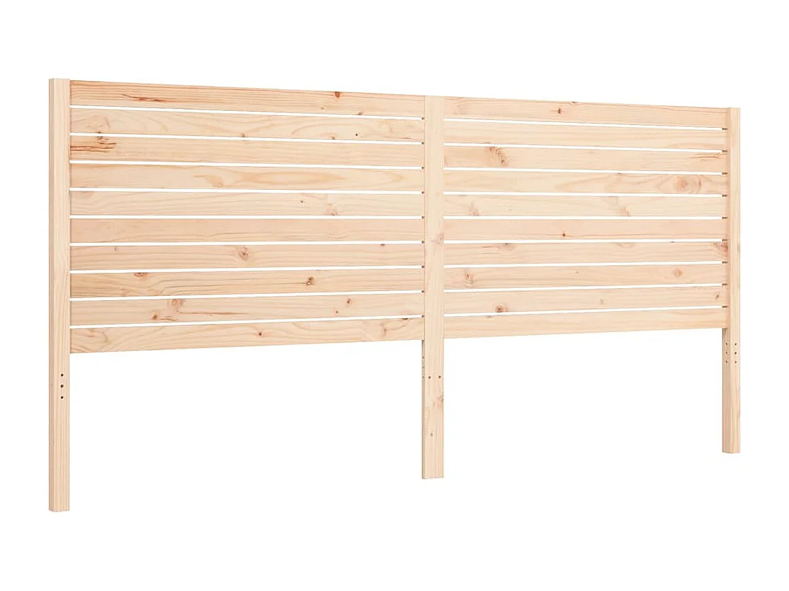 Cadre de lit sans matelas 200x200 cm bois massif de pin