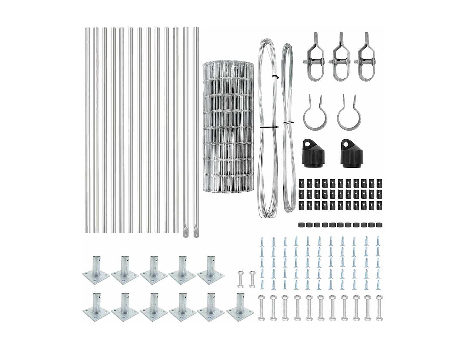 Bedframe zonder matras zwart kunstleer 120x200 cm