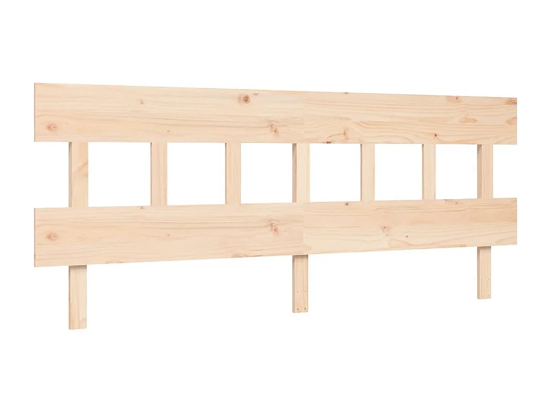 Bettgestell ohne Matratze 200x200 cm Massivholz