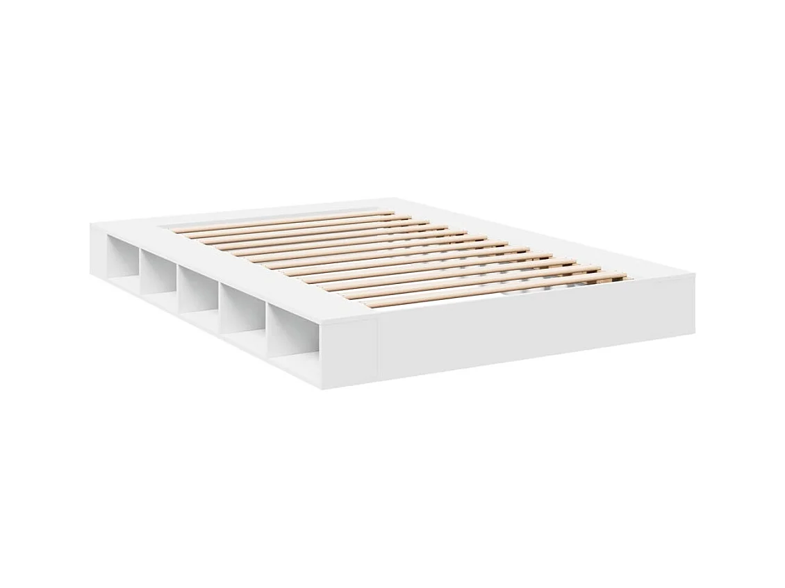 Bedframe zonder matras wit 140x200 cm