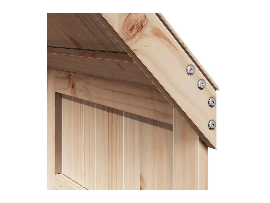 Litera con escalera y techo sin colchón 80x200 cm