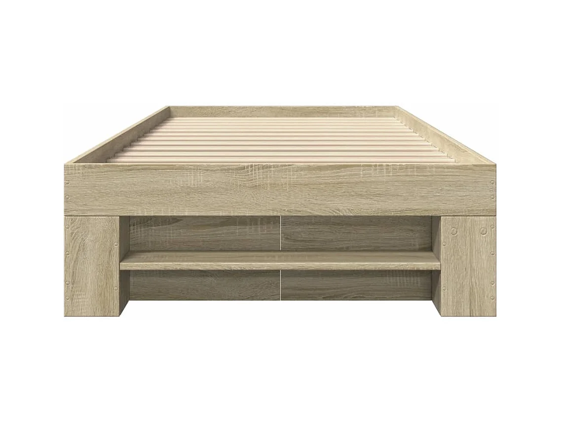 Bettgestell ohne Matratze Sonoma Eiche 90x190 cm