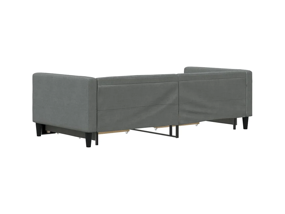 Dagbed met onderschuifbed en lades zonder matras 90x200 cm