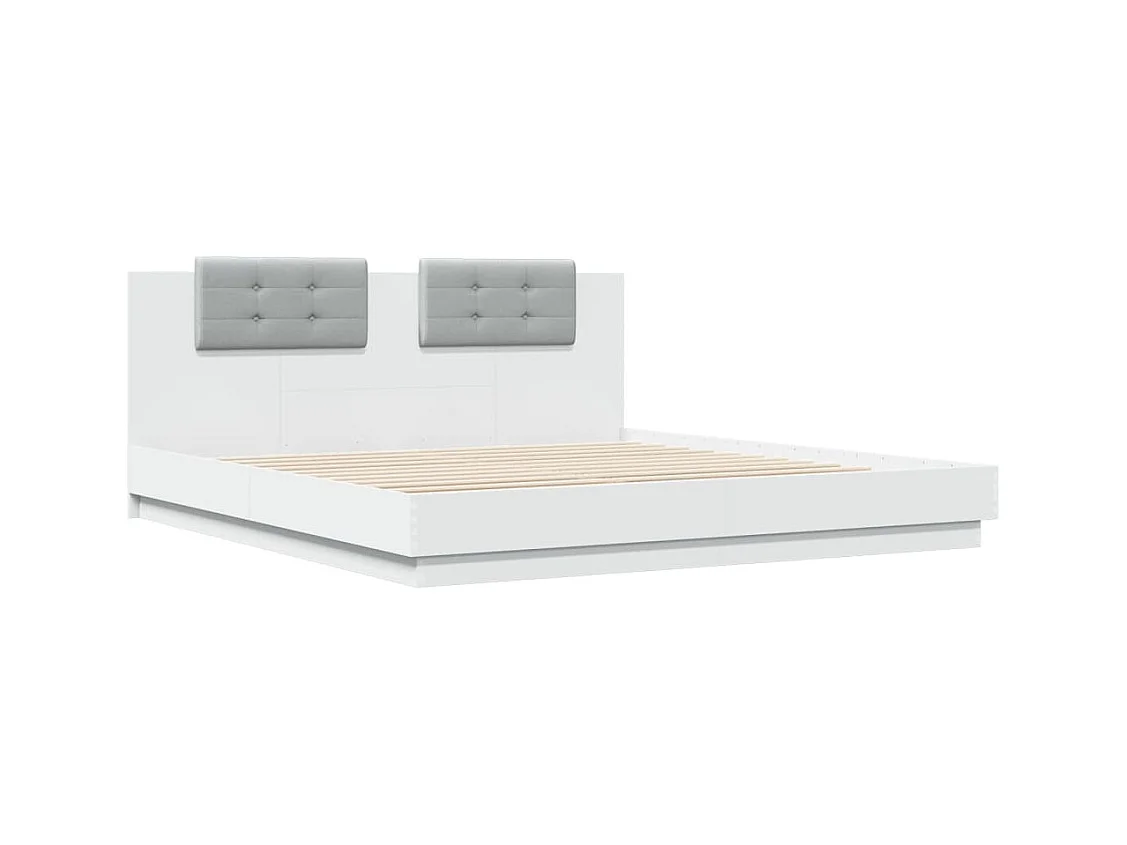 Bedframe zonder matras wit 160x200 cm