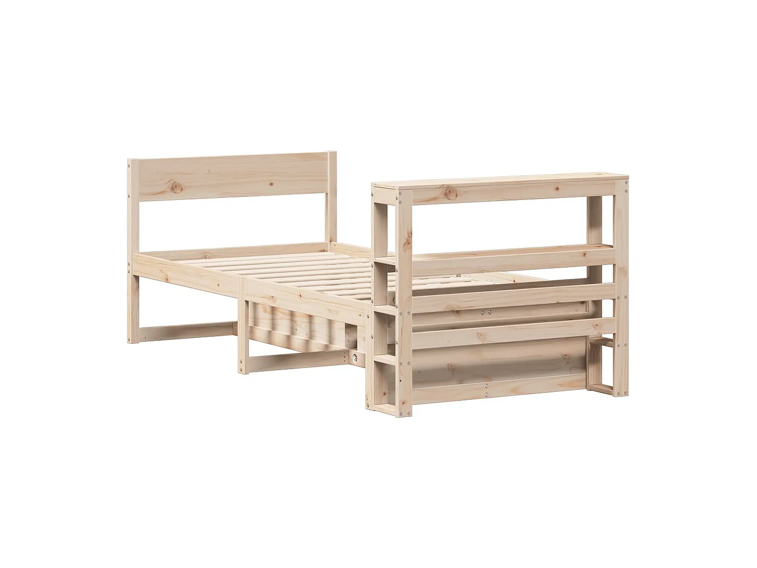 Bedframe zonder matras 90x200 cm massief grenenhout