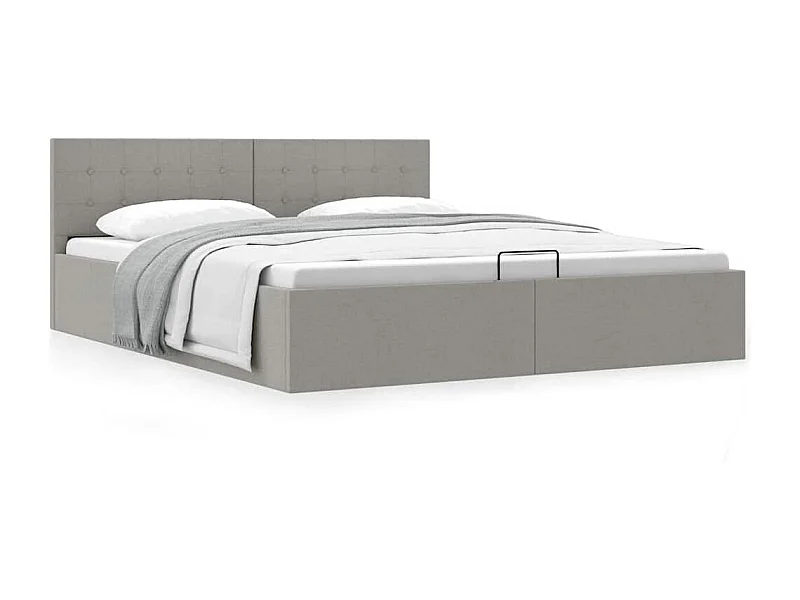 Somier hidráulico con canapé sin colchón 160x200 cm