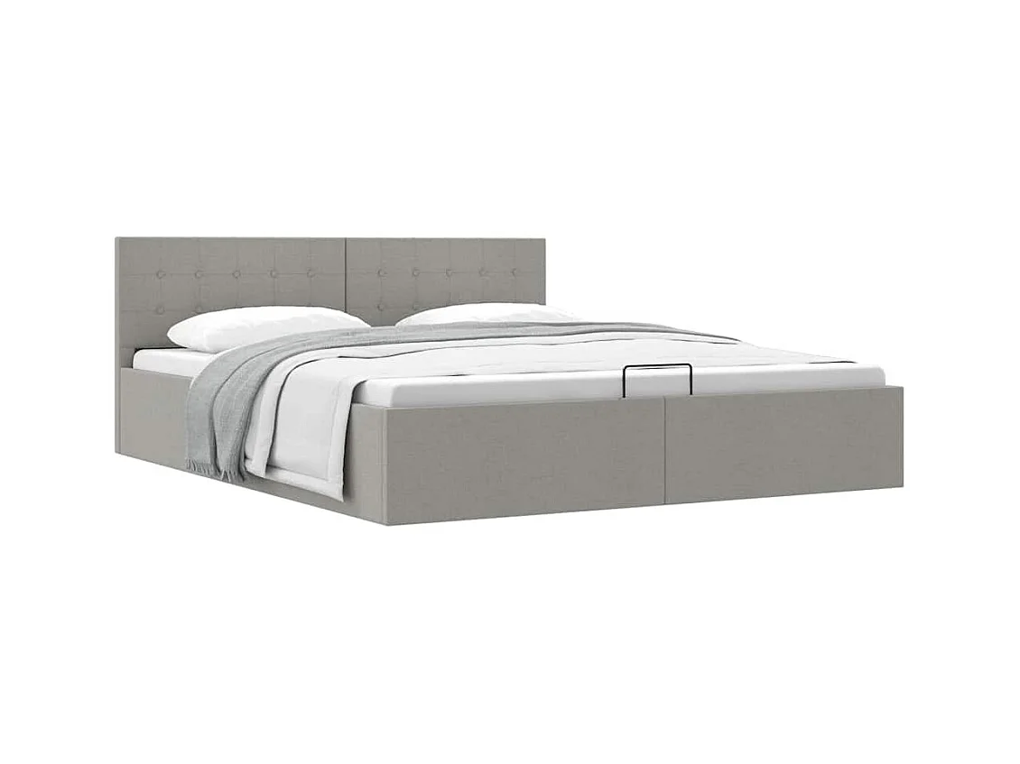 Hydraulisch opbergbedframe zonder matras 160x200 cm