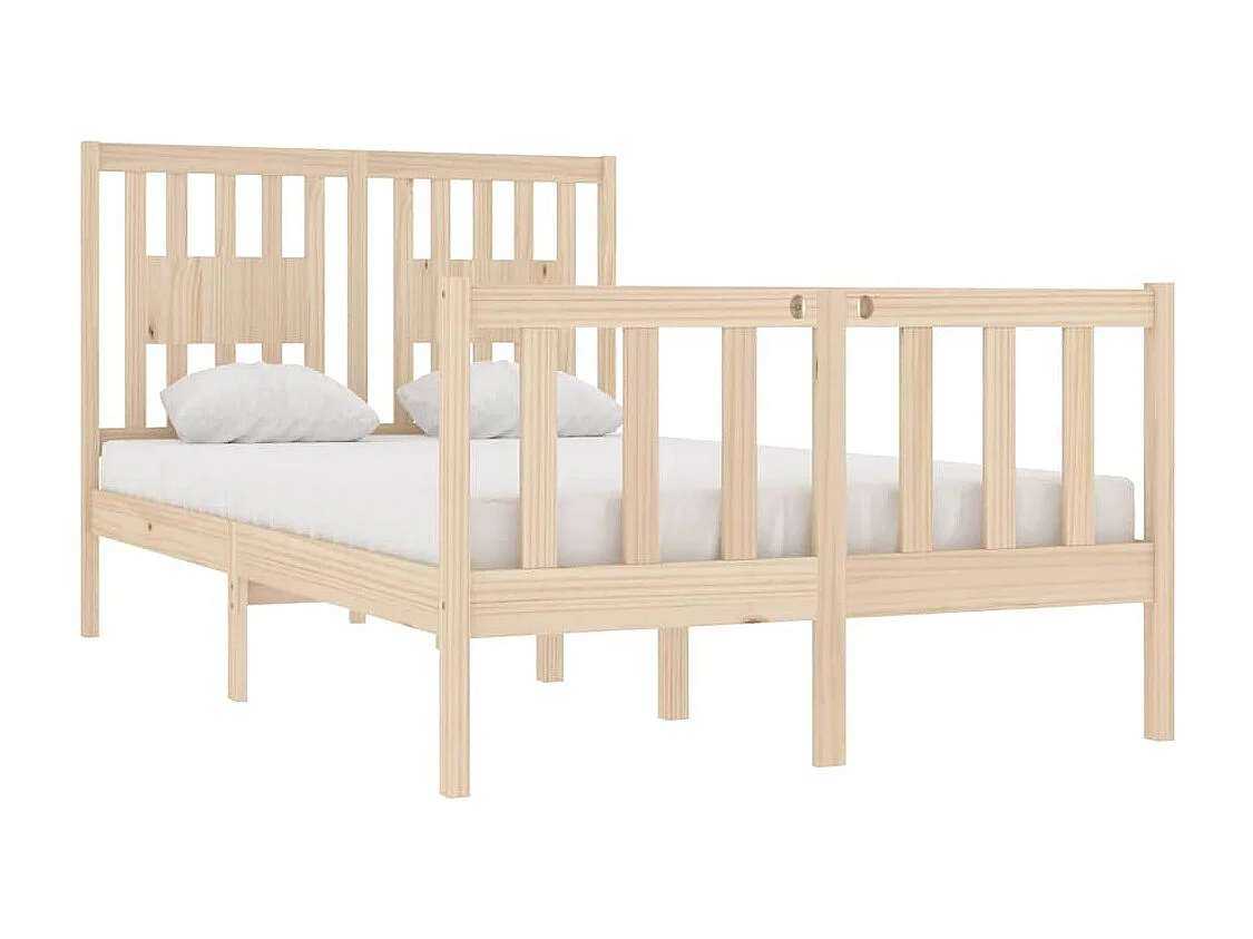 Bedframe zonder matras 120x190 cm massief hout