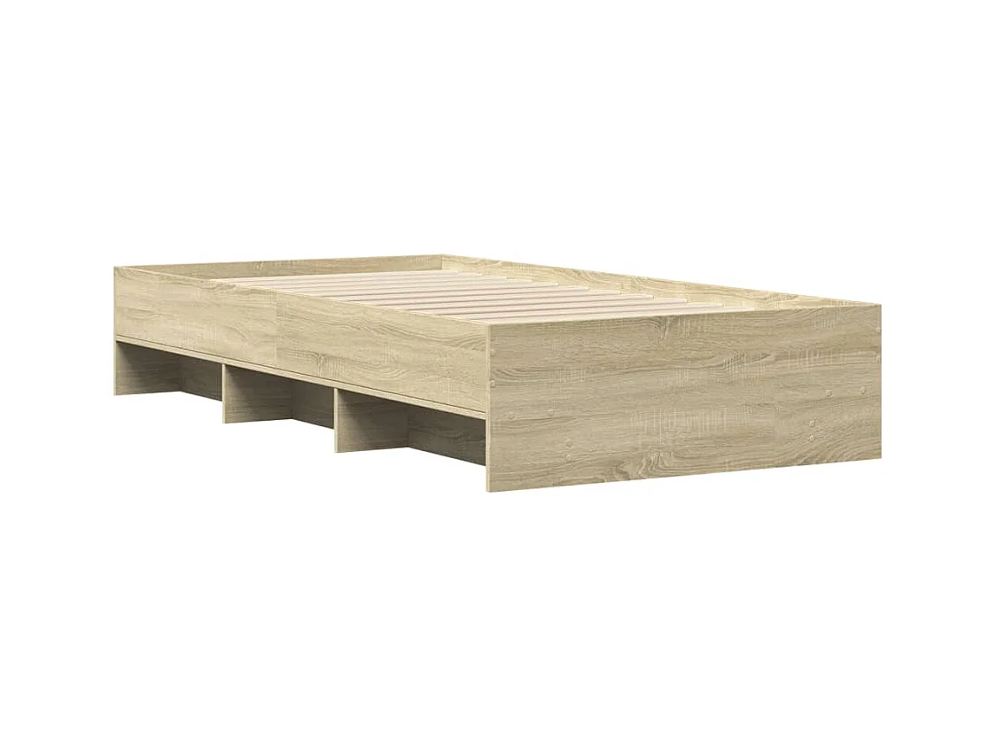 Bedframe zonder matras Sonoma eiken 90x190 cm