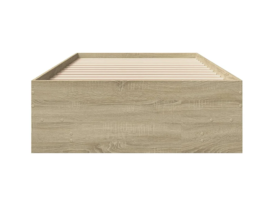 Bedframe zonder matras Sonoma eiken 90x190 cm