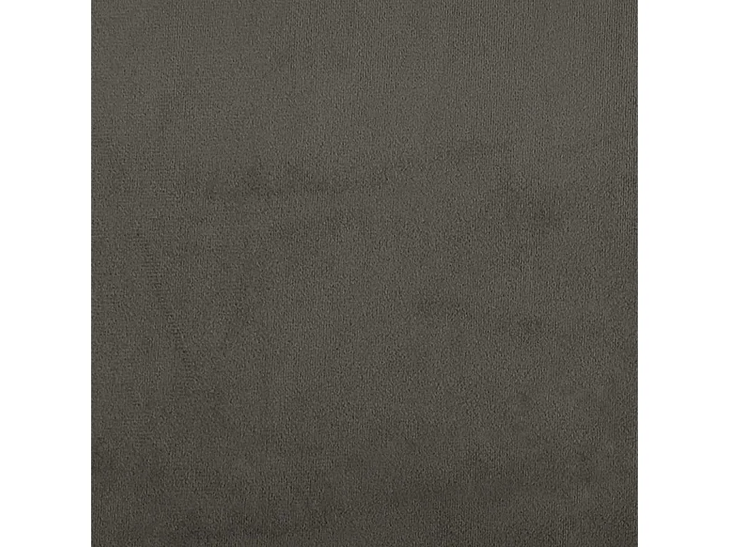 Estructura de cama sin colchón gris oscuro 120x190 cm terciopelo