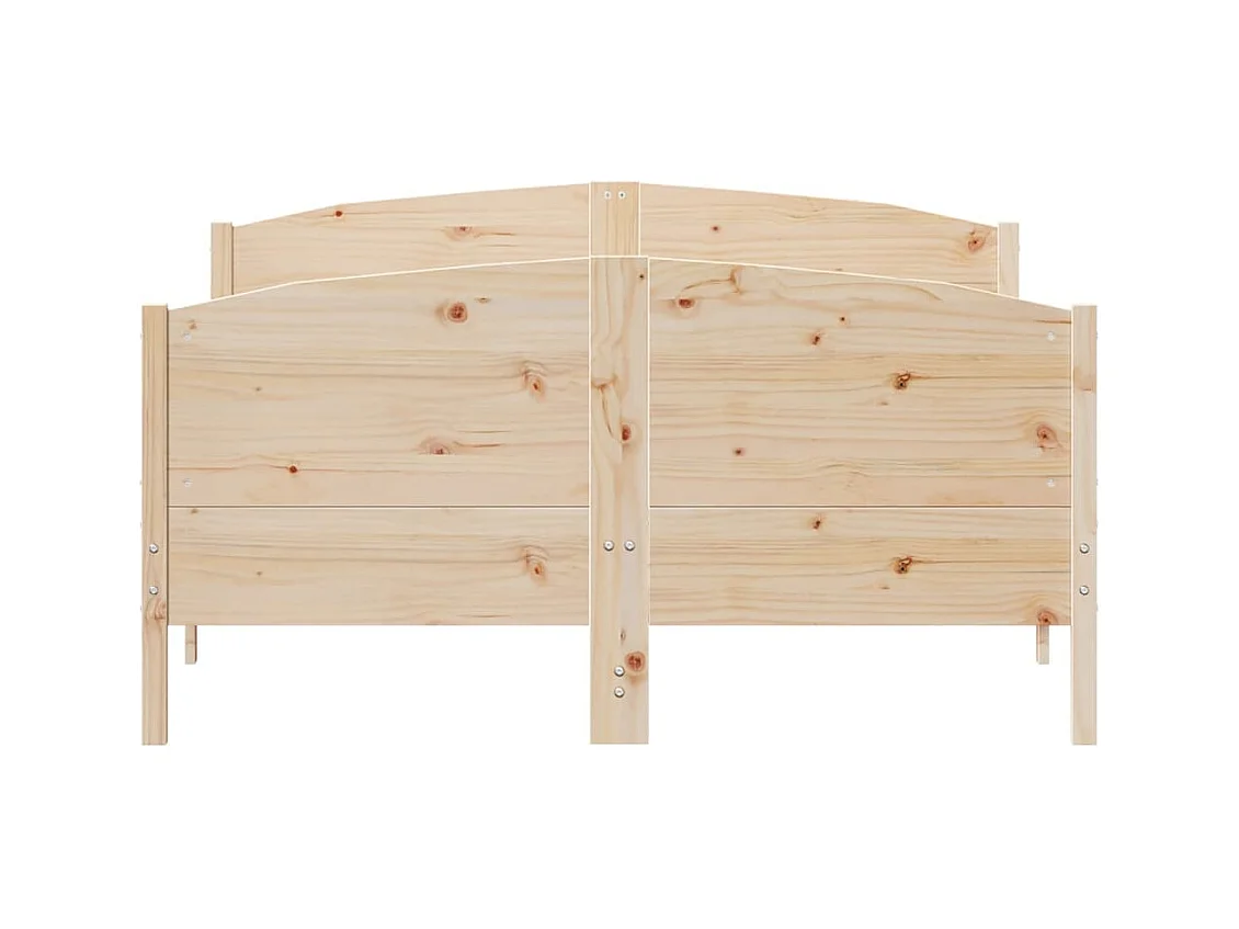 Bedframe zonder matras 160x200 cm massief grenenhout