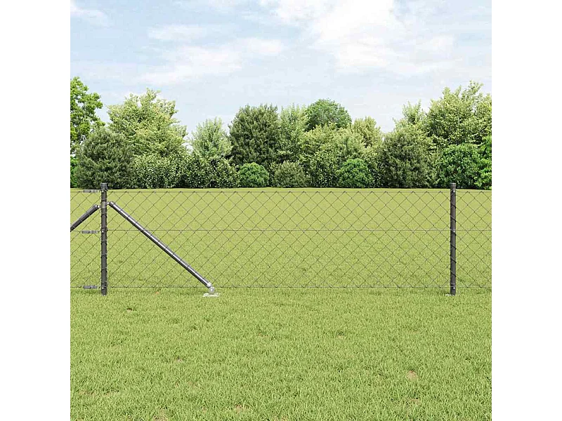 Bedframe met LED grijs kunstleer 160 x 200 cm