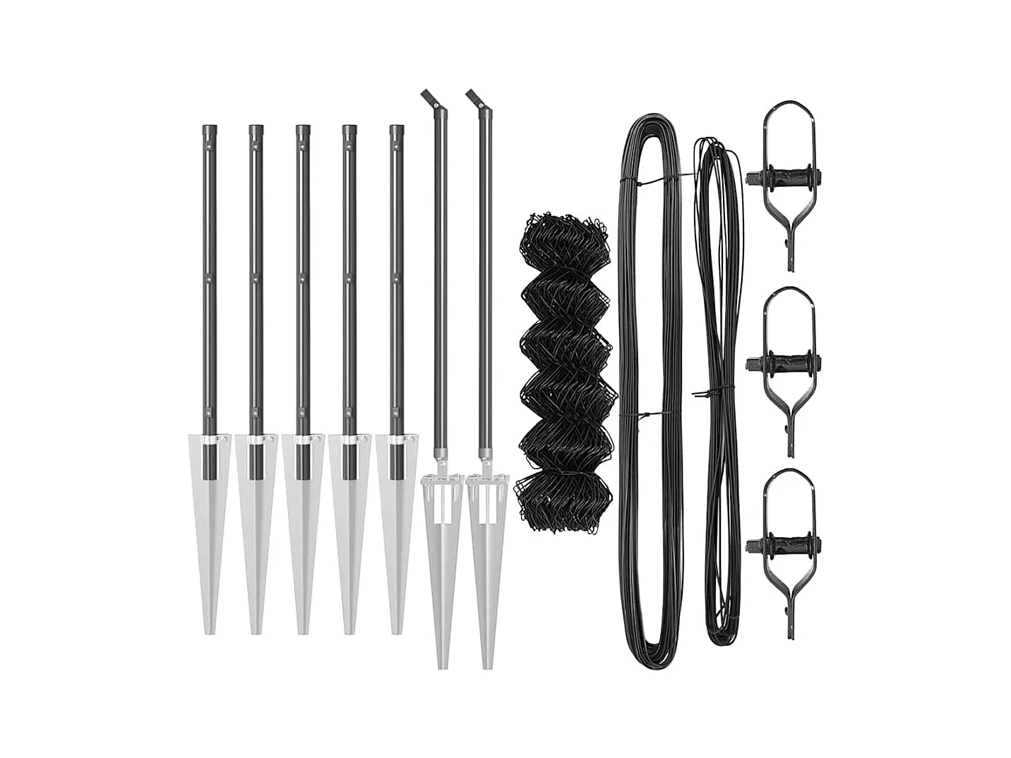 Bedframe met LED grijs kunstleer 160 x 200 cm