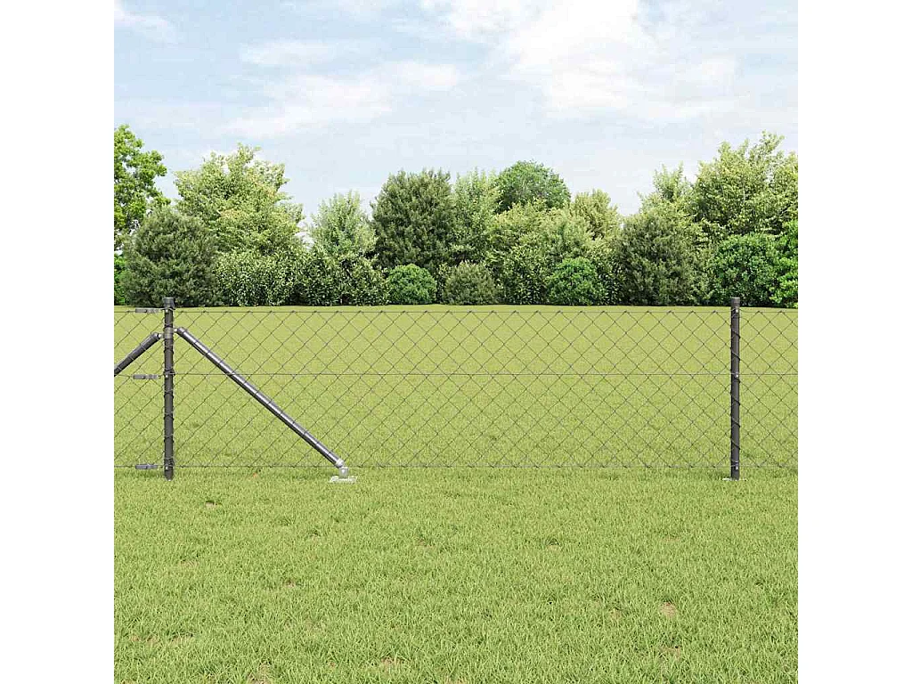 Cadre de lit avec LED gris similicuir 160 x 200 cm