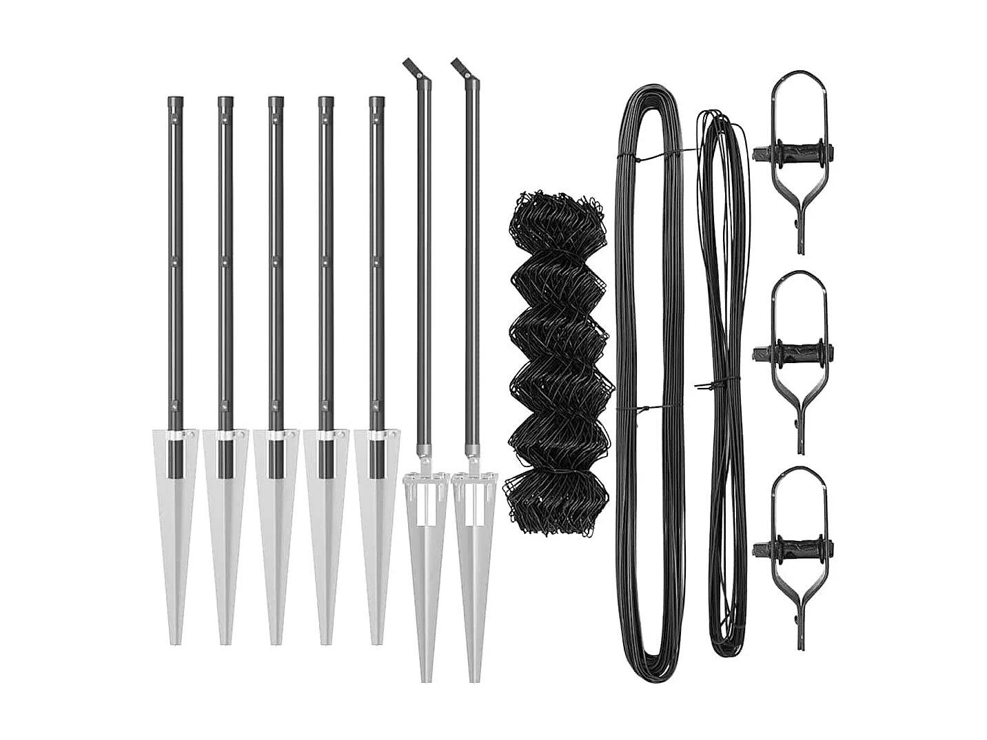 Cadre de lit avec LED gris similicuir 160 x 200 cm